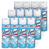 Lysol Disinfectant Spray, Household Essential Cleaning Supplies, Multi-Purpose Room Spray, Antibacterial Sanitizer Spray, Upholstery Deodorizer, Home and Bathroom