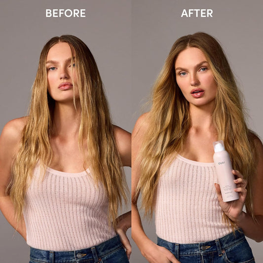 OUAI_Super_Dry_Shampoo_-_Volumizing_Dry_Shampoo_-_Absorbs_Oil,_Dirt_&_Sweat_-_Blends_Seamlessly_into_Hair_with_Zero_Residue_&_Enriched_with_a_Long-Lasting_Scent_-_Melrose_Place_(4.5_oz)