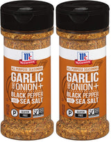 McCormick Garlic and Onion, Black Pepper and Sea Salt All Purpose Seasoning, 4.25 oz