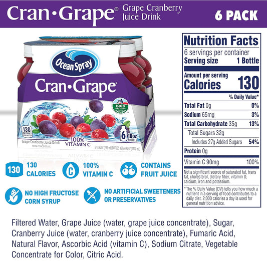 Ocean_Spray_Cran-Grape_Juice_Drink,_10_Ounce_Bottle_(Pack_of_6)