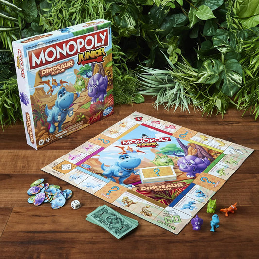 Hasbro_Gaming_Monopoly_Junior_Dinosaur_Edition_Game_|_Kids_Board_Games_with_Dino-Themed_Toy_Tokens_|_2-4_Players_for_Boys_&_Girls_|_Ages_5+_(Amazon_Exclusive)