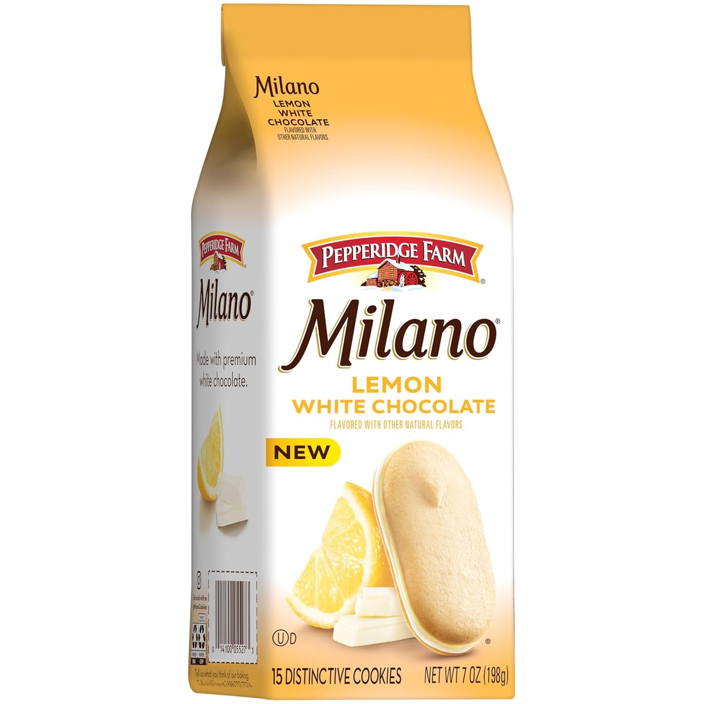 Pepperidge_Farm_Milano_White_Chocolate_Lemon_Flavored_Cookies,_7_Oz_Bag
