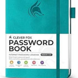 Password Book with alphabetical tabs, Internet Address Organizer Logbook, Password Keeper for Website Logins