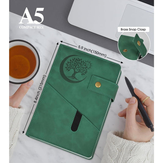 Lined_Journal_Notebook_for_Men,_A5_Leather_Journals_for_Writing_Women,_Hardcover_Notebooks_for_Work,School,Note_Taking,Travel,Business,Personal_daily_Diary,200_Page_College_Ruled_(5.9"_x_8.4")