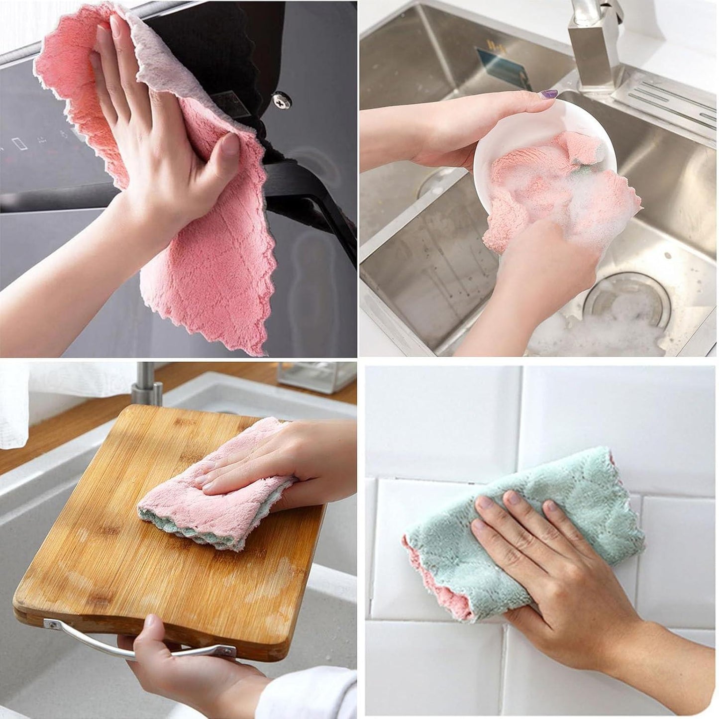 24_Pack_Cleaning_Cloth_Kitchen_Cloth,_Dish_Towels_Super_Absorbent_Coral_Velvet_Dishtowels,_Microfiber_Premium_Soft_Tea_Towels,_Quick_Dry_Rags,_Multipurpose_Reusable_Washcloths,_Non-Stick_Oil_Cloths.