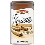 Pepperidge Farm Pirouette Cookies, Chocolate Fudge Créme Filled Wafers, 13.5 Oz Tin