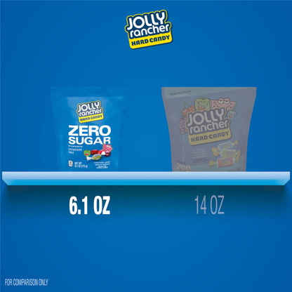 JOLLY_RANCHER_Zero_Sugar_Assorted_Fruit_Flavored_Hard_Candy_Bag,_6.1_oz_Snack_Bonbon