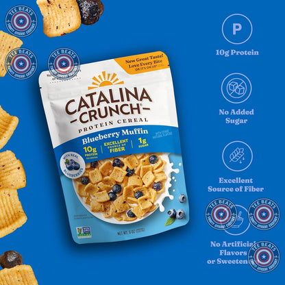 Catalina_Crunch_Protein_Cereal_-_Breakfast_Cereal_with_10g_of_Protein,_No_Added_Sugar_-_Gluten_Free,_Keto_Friendly_-_Blueberry_Muffin_-_8_oz._Bag_(Pack_of_1)