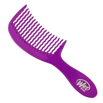 Wet_Brush_Detangling_Comb,_Black_–_Wide-Tooth_WaveTooth_Design_for_Tangle-Free_Hair,_Works_with_Conditioner_&_Masks,_Gentle_on_Scalp,_Pain-Free