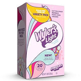 Wyler's Light Singles to Go Powder Packets, Water Drink Mix, Variety Pack, Cotton Candy, Mermaid, Peach Ring, Unicorn, Sugar & Caffeine Free