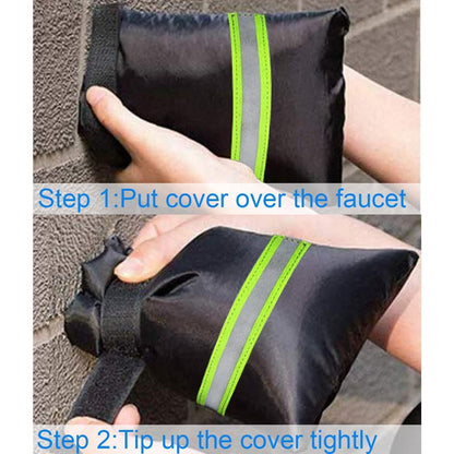 Outdoor_Faucet_Covers_for_Winter_Freeze_Protection,_Upgraded_Thicken_8.5"_H_x_6.1"_W_Outside_Faucet_Socks_for_Winter_Waterproof_Hose_Bibs_Insulated_Spigot_Cover,_4_Pack_Reflective_Black