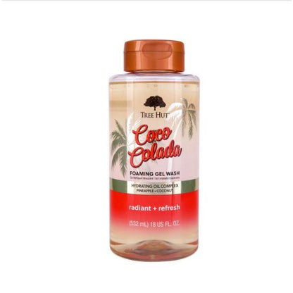 (Variety_of_Scent_)_Tree_Hut_Radiant_&_Refresh_Foaming_Gel_Wash,_18_oz.