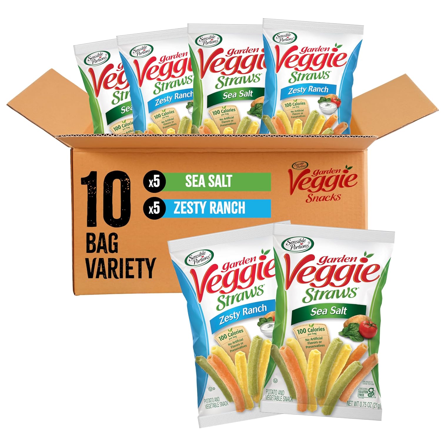 Sensible_Portions_Veggie_Straws_Multi-Pack,_Sea_Salt_and_Zesty_Ranch_Flavor,_Gluten-Free_Chips,_Individual_Snacks,_0.75_Ounce_Bag,_10-Pack