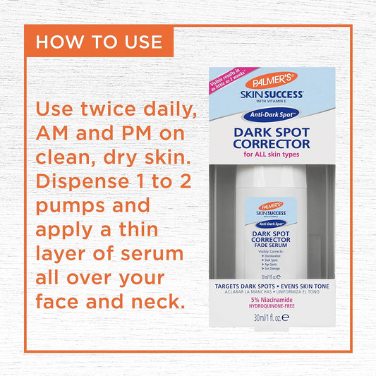 Palmer's_Skin_Success_Dark_Spot_Corrector_Fade_Serum_with_Vitamin_E_and_Niacinamide,_Helps_Reduce_Dark_Spots_and_Discoloration,_1_Ounce