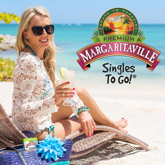 Margaritaville_Singles_to_Go_Water_Drink_Mix,_Variety_Pack,_Includes_4_Flavors:_Caribbean_Fruit_Punch,_Pina_Colada,_Strawberry_Daiquiri,_And_Margarita,1_Box_(40_Single_Servings)