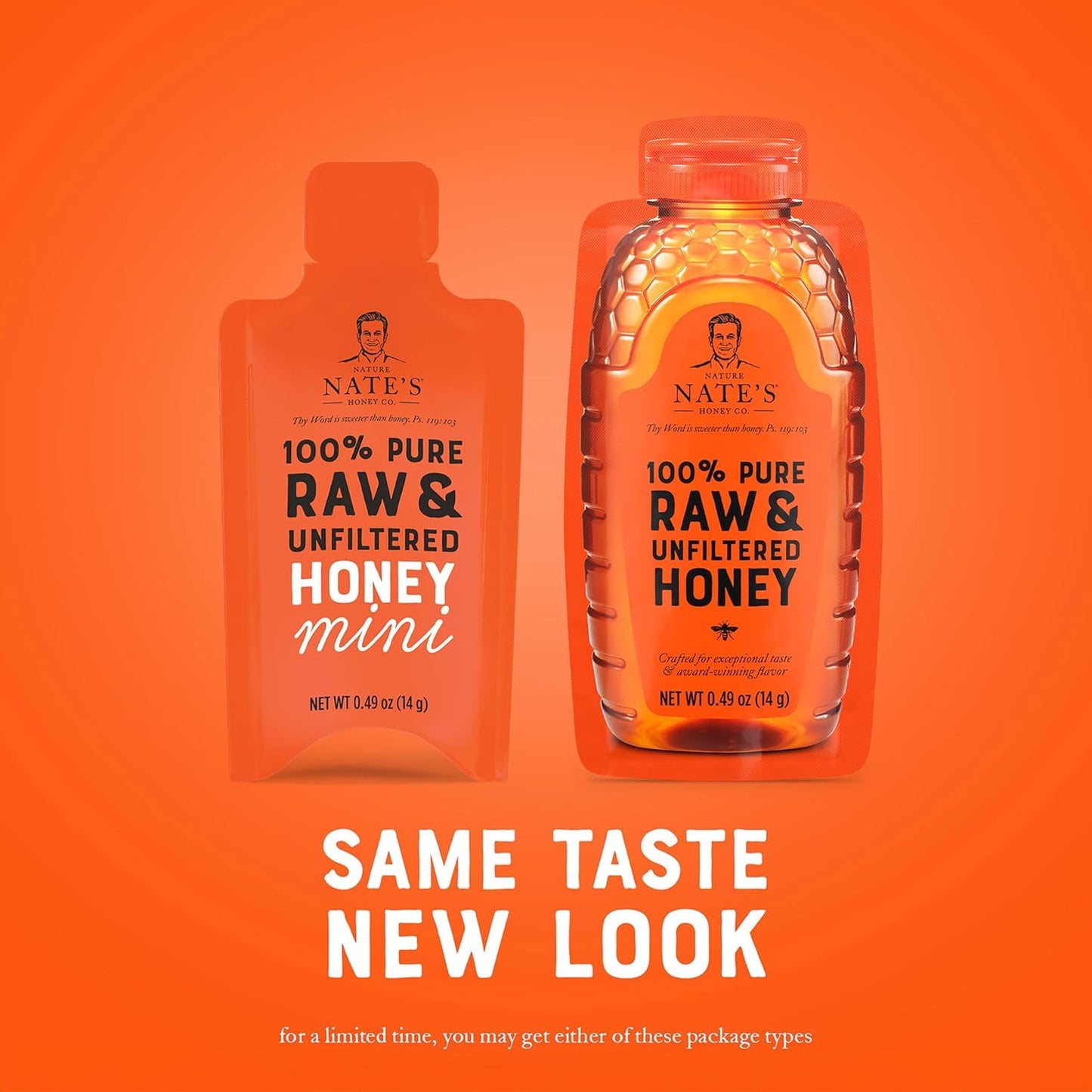 Nate's_Honey_Minis_-_Single-Serve_100%_Pure,_Raw_&_Unfiltered_Honey_–_0.49oz_Packets,_20ct_box