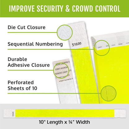 500_WristCo_Tyvek_Wristbands_for_Events_–_500_Count,_5-Color_Variety_Pack_–_Tamper-Proof_Design_Prevents_Reuse_–_Premium-Grade_Bracelets_for_Hospital_&_Medical_ID,_Party,_VIP_Identification