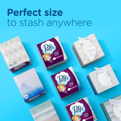 Puffs_Ultra_Soft_Facial_Tissues_-_4_Family_Size_Boxes,_124_Facial_Tissues_Per_Box,_Ideal_for_Cleaning_and_Hygiene_-_Napkin