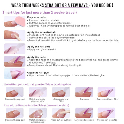 BTArtbox_French_Tip_Press_On_Nails_-_White_Press_On_Nails_Almond,_Short_Fake_Nails_with_Nail_Glue,_Fit_Perfectly_&_Natural_Reusable_Stick_on_Nails_in_16_Sizes