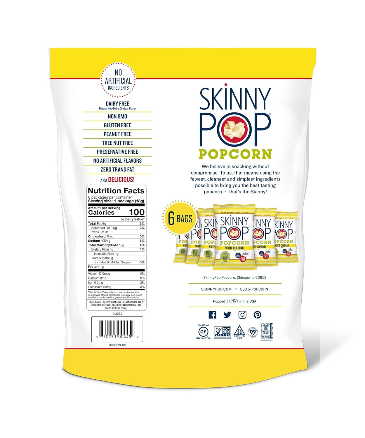 Popcorn,_Gluten_Free,_Non-GMO,_Healthy_Snacks,_Skinny_Pop_Dairy_Free_Popcorn_Snack_Packs,_0.65_Oz_Individual_Size_Snack_Bags