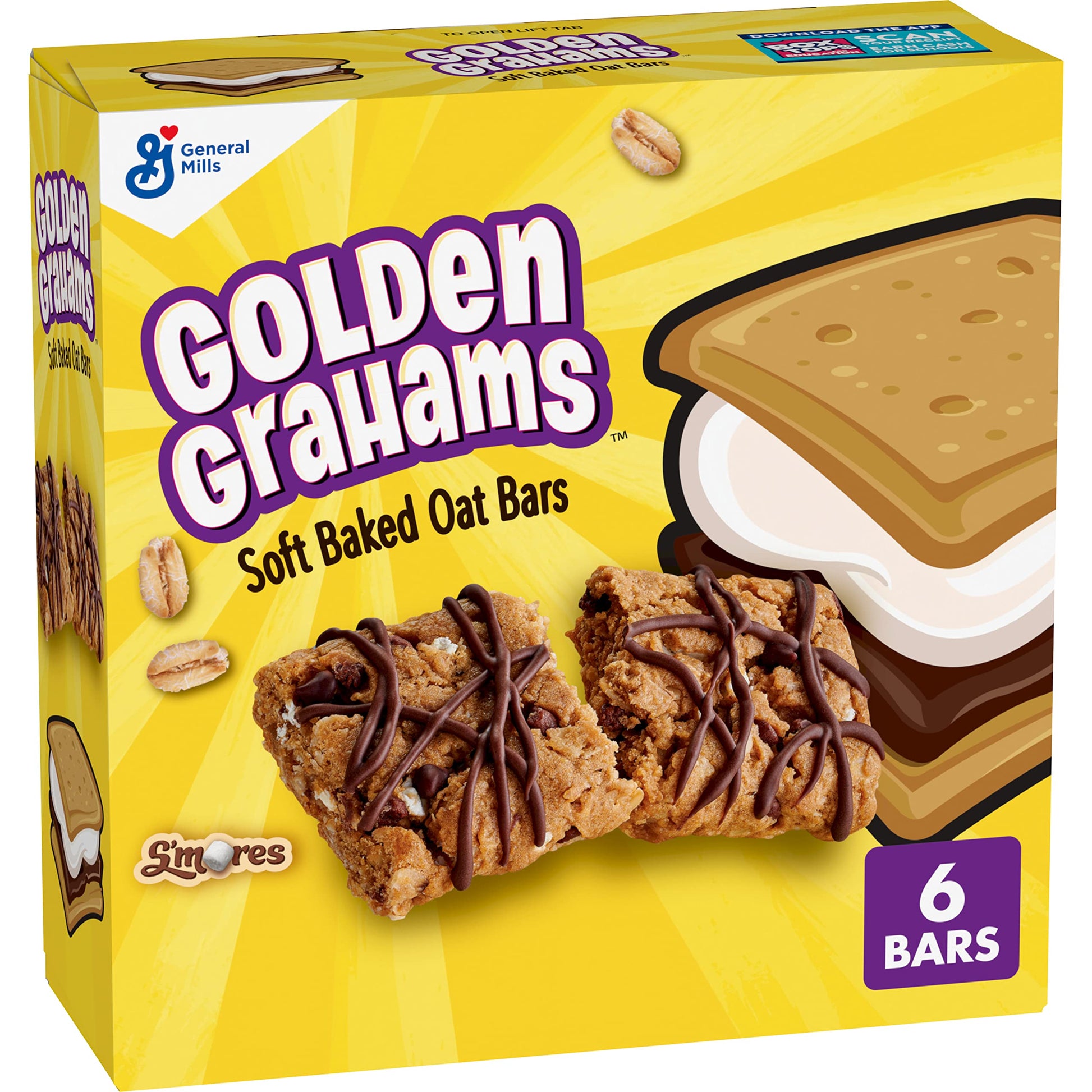 Golden_Grahams_S'mores_Soft_Baked_Oat_Bars,_Chewy_Snack_Bars,_6_ct