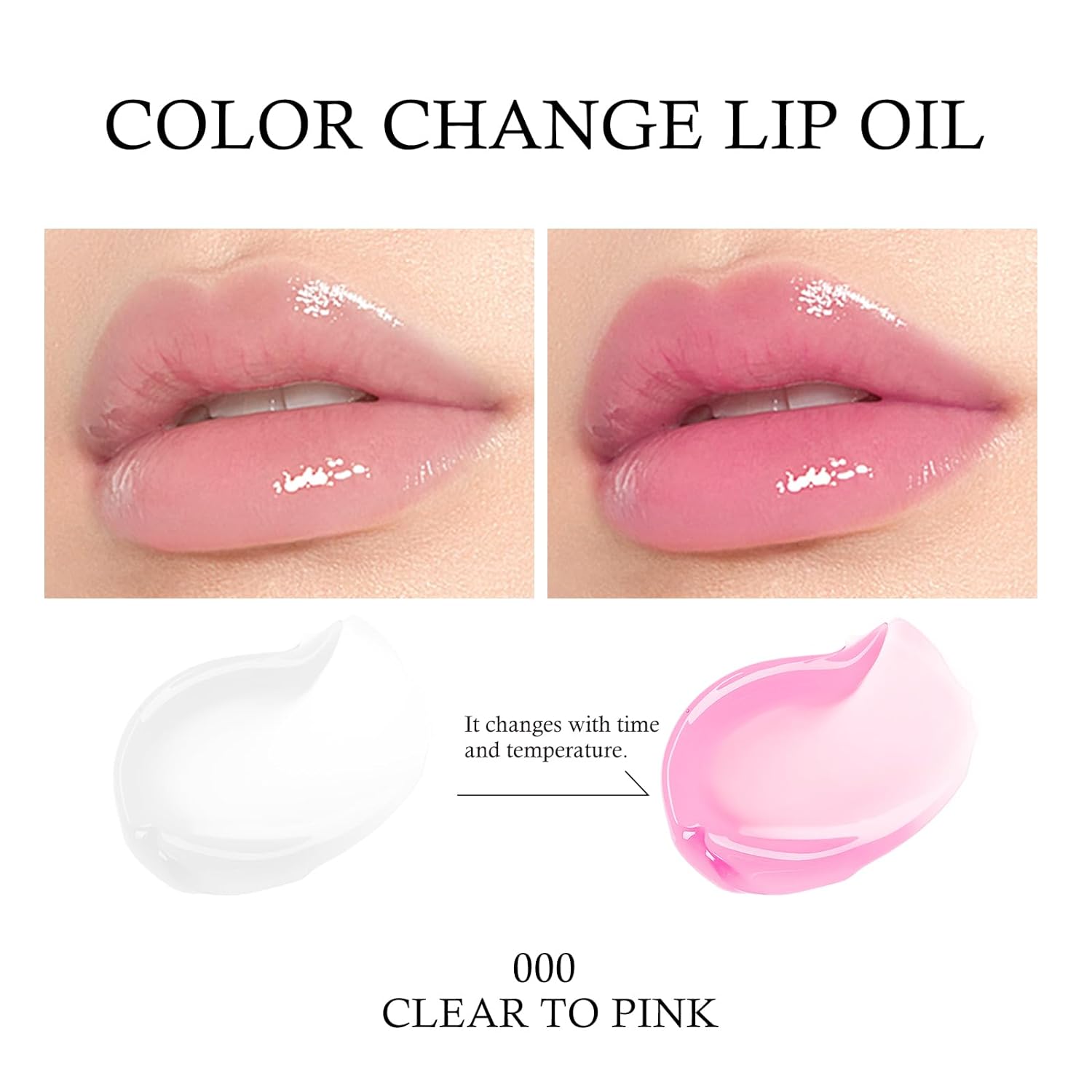 KYDA_Hydrating_Lip_Glow_Oil,_Clear_to_Pink,_Color_Change_Effect,_Moisturizing_Transparent_Plumping_Lip_Oil_Tinted_for_Lip_Care_and_Dry_Lips,_by_Ownest_Beauty_Skincare_Moisturizer_Moisture_Comfort