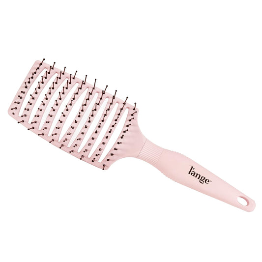L'ANGE_HAIR_Siena_Wide_Curved_Vented_Hair_Brush_|_Detangle_with_Nylon_Bristles_Best_for_Tangles_and_Knots_Ideal_Men_Women_Brushes