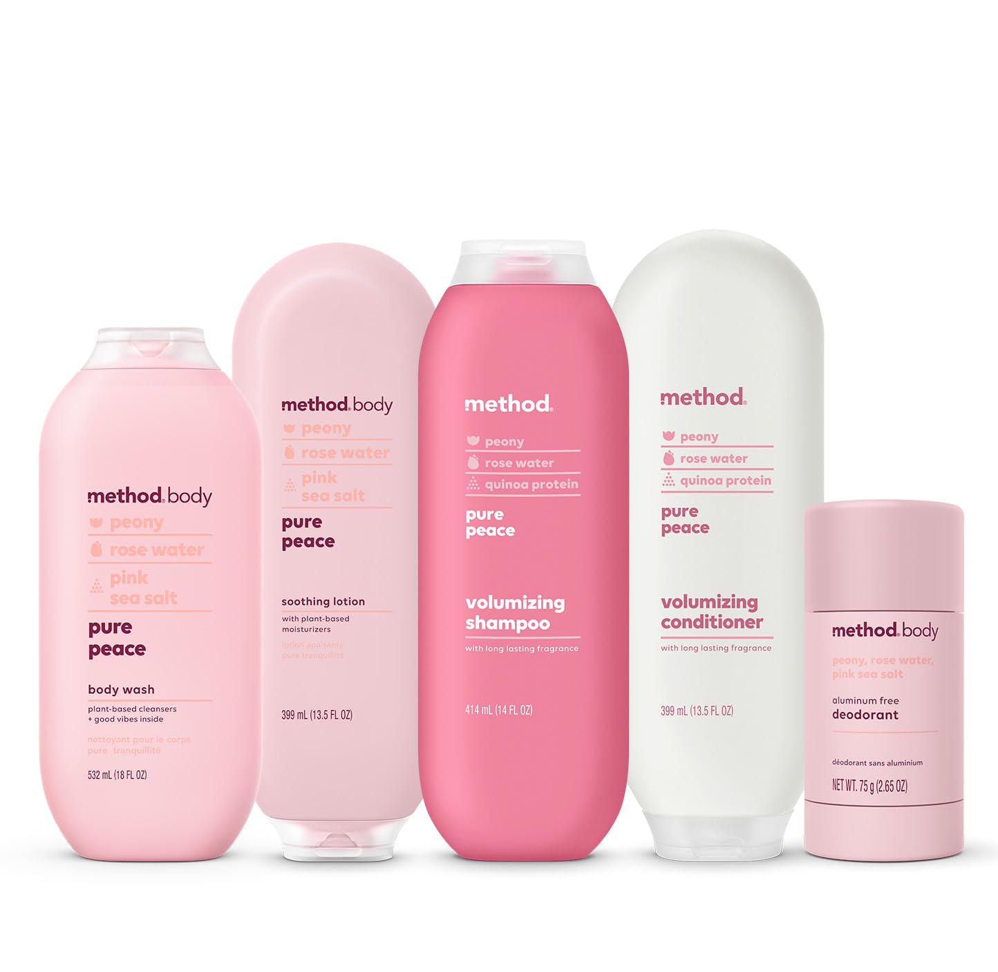 Method_Body_Wash,_Pure_Peace,_Paraben_and_Phthalate_Free,_Biodegradable_Formula,_28_oz_,_Pack_of_1_Body_Care_Fragrance_Soap_Blend_Gel_Radiant_Comfort_Cleanser_Cleansing_Scented