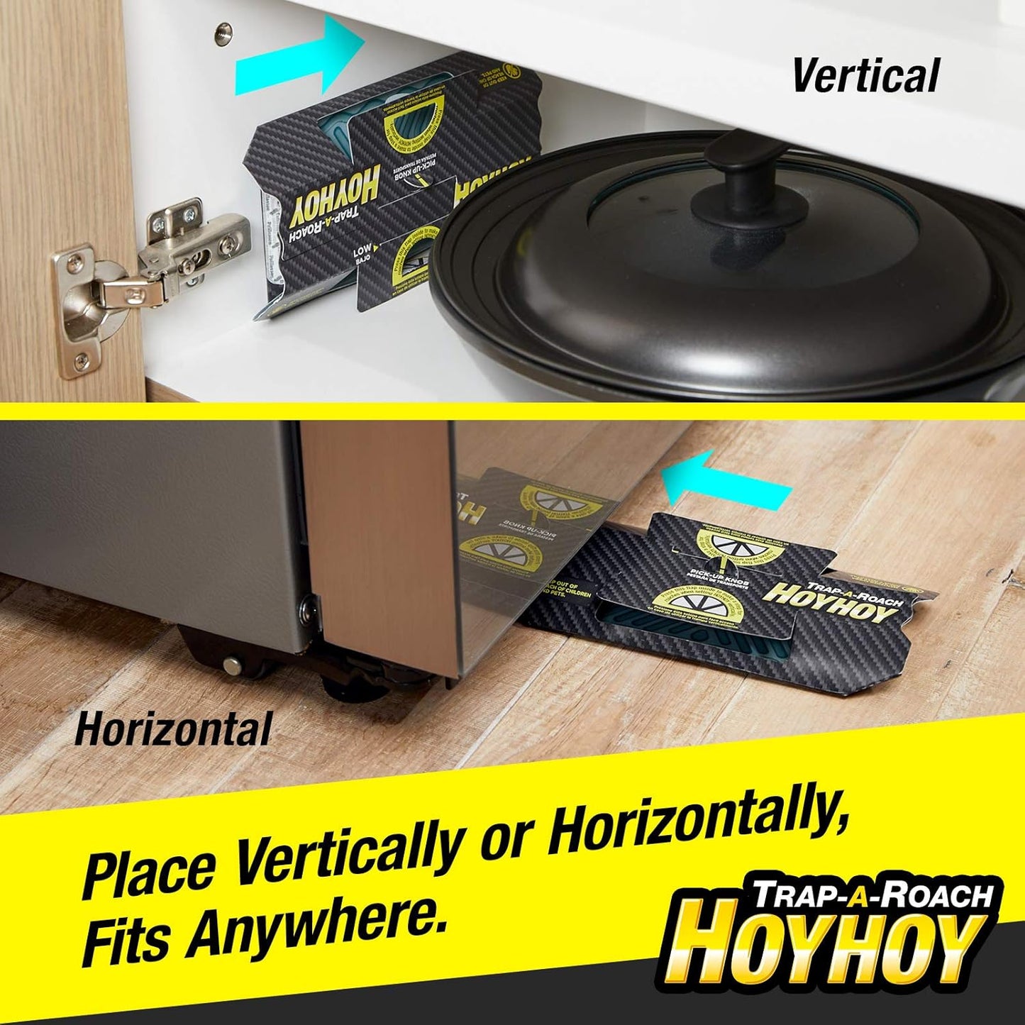 HOY_HOY_Trap_A_Roach_-_Bait_Glue_Traps,_Great_for_Home_with_Kids_&_Pets_Indoor,_Sticky_Pest_Control_Trap,_Roach_Killer,_Made_in_Japan_5_Traps