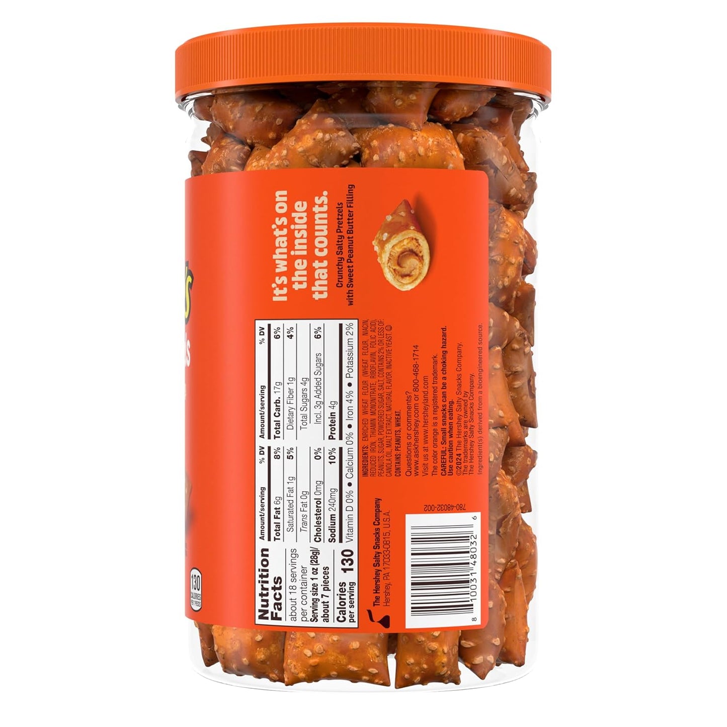 Reese's_Filled_Pretzels,_Peanut_Butter_Pretzel_Nuggets,_Crunchy,_Ready_to_Eat,_Sweet_and_Salty_Snack,_18oz_Jar_Flavor_Protein