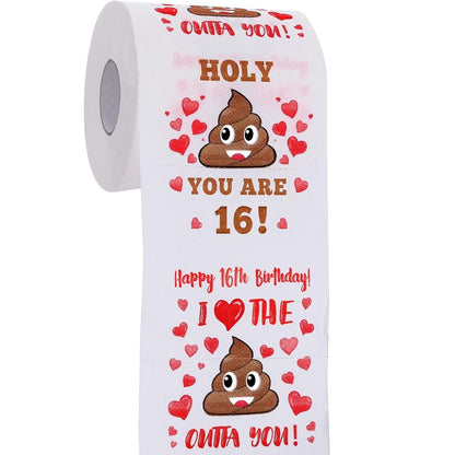 16th_Birthday_Gifts_for_Boy_or_Girl_-_Happy_Prank_Toilet_Paper_-_16th_Birthday_Decorations,_Party_Supplies_Favors_-_Funny_Gag_&_Novelty_Bday_Present_for_Him,_Her,_Friends-_Sweet_16_Year_Old_Gift_Ideas_Box_Wipes
