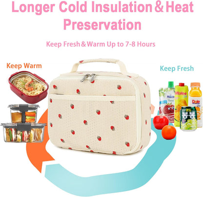 Bluboon_Corduroy_Insulated_Lunch_Bag_for_Girls_-_School_Lunch_Tote_with_Cooler_Compartment