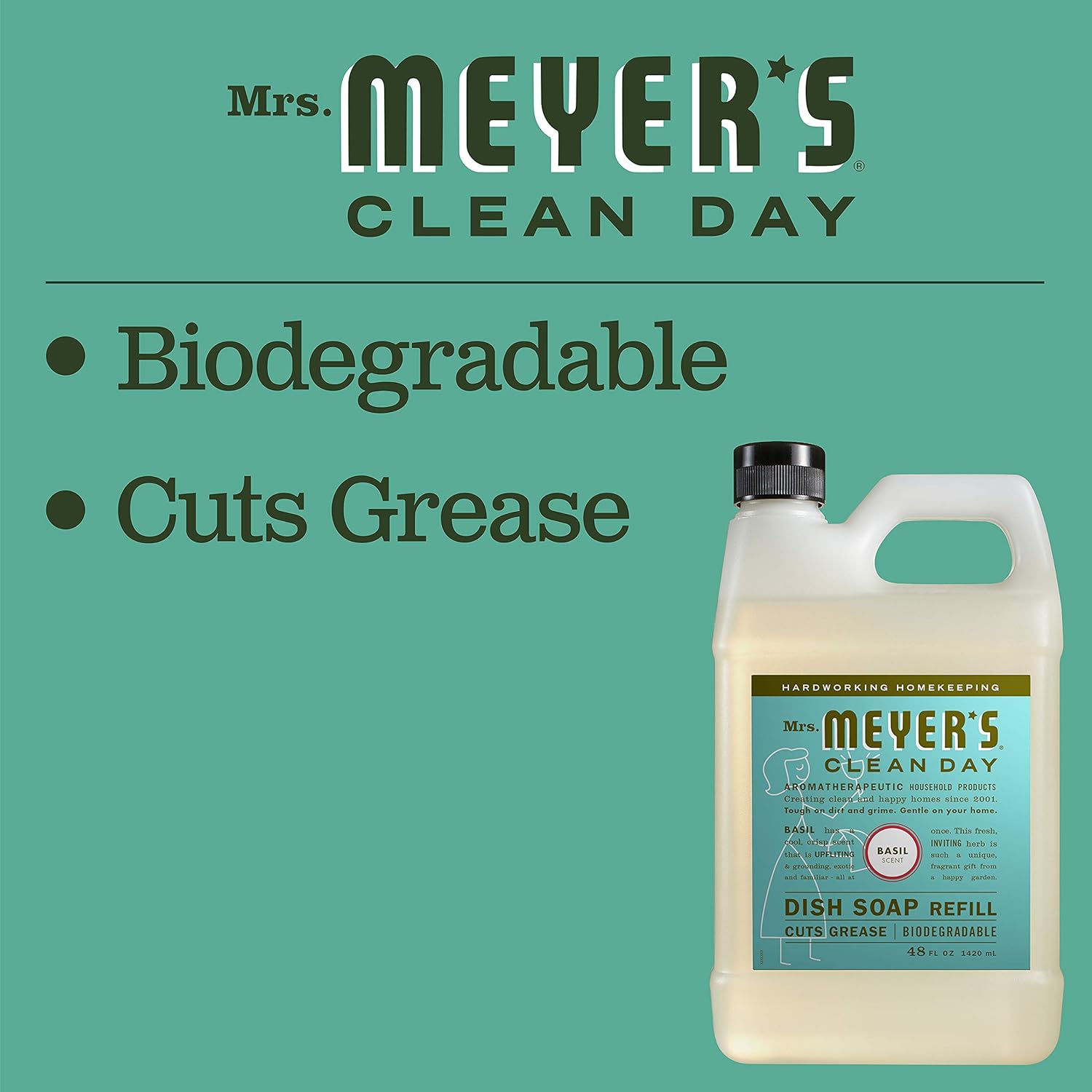 MRS._MEYER'S_CLEAN_DAY_Liquid_Dish_Soap_Refill,_Biodegradable_Formula,_Basil,_48_fl._oz