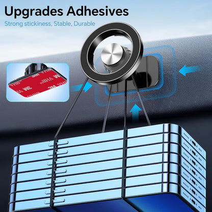 For_Magsafe_Car_Mount【20_Strong_Magnets_】_Mount_Dash【360°_】Phone_Holders_for_Your_Car_Accessories_iPhone_15_14_13_12_Pro_Max_Plus_Max_Metal_Android