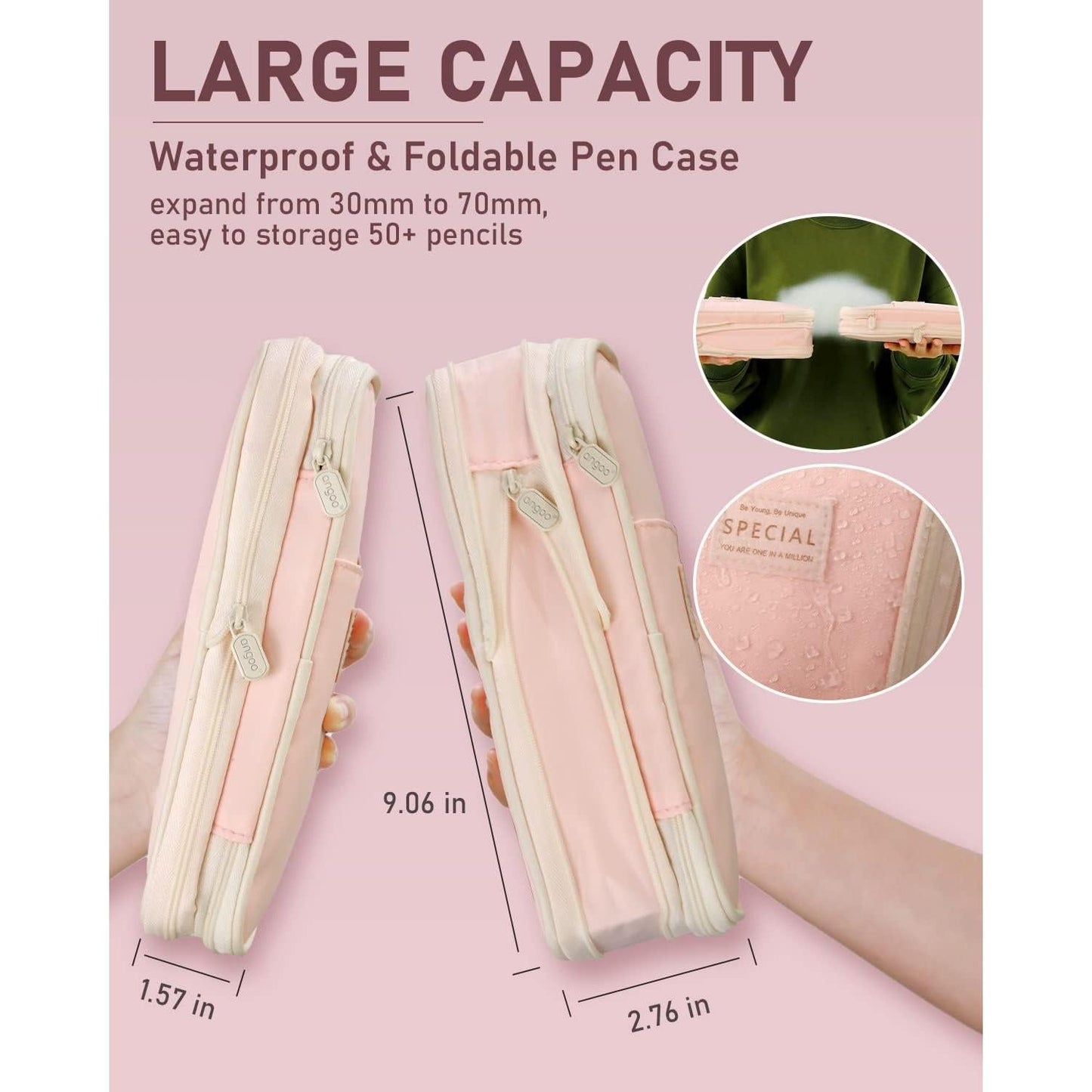 Nicpro_47PCS_Aesthetic_School_Supplies_in_Big_Capacity_Pen_Case,_Cute_Pastel_Mechanical_Pencils_0.5,_0.7,_0.9_&_2mm_Lead_Holder_with_25_Tube_Lead_Refills_4B_2B_HB_2H_Color,_Erasers_for_Student_Writing