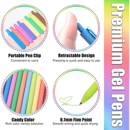 Gel_Pens_12_Retractable_Quick_Dry_Ink_Pens_Fine_Point_0.7mm,_Smoooth_Writing_Pens_Multicolor_for_Journaling,_Drawing,_Doodling,_and_Note_Taking,_Multicolor,_12-Count