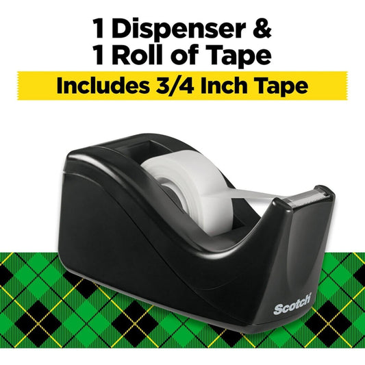 Scotch_Desktop_Tape_Dispenser,_Black_Two-Tone,_1_Dispenser/Pack_(C60-BK)