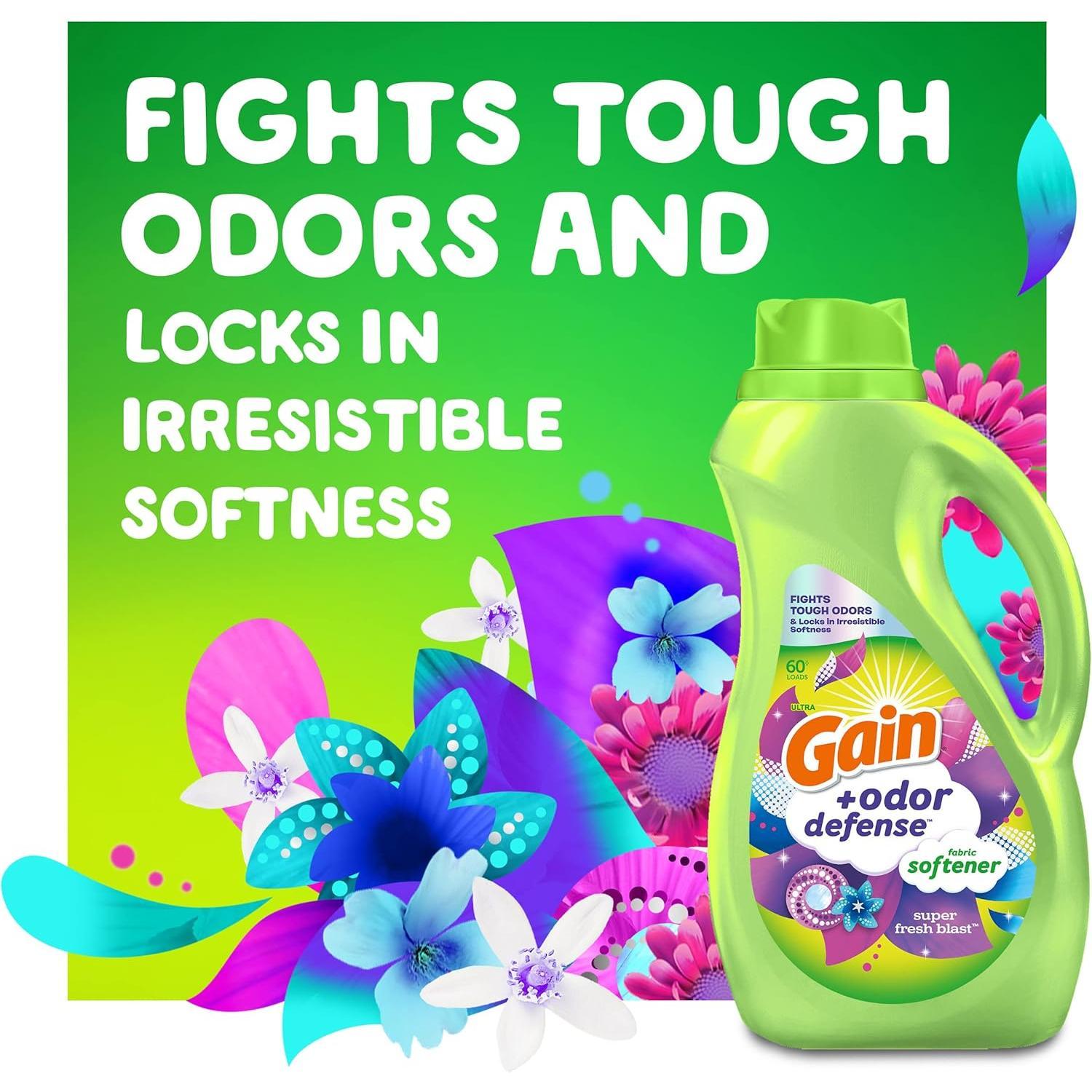 Gain_+_Odor_Defense_Liquid_Fabric_Softener_140_oz_HE_Compatible_with_Super_Fresh_Blast_Scent