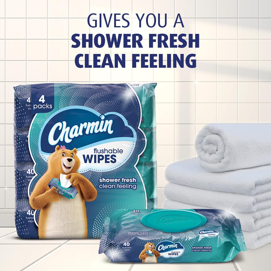 Charmin_Flushable_Wipes,_,_40_Wipes_(Pack_of_4),_160_Total_Wipes