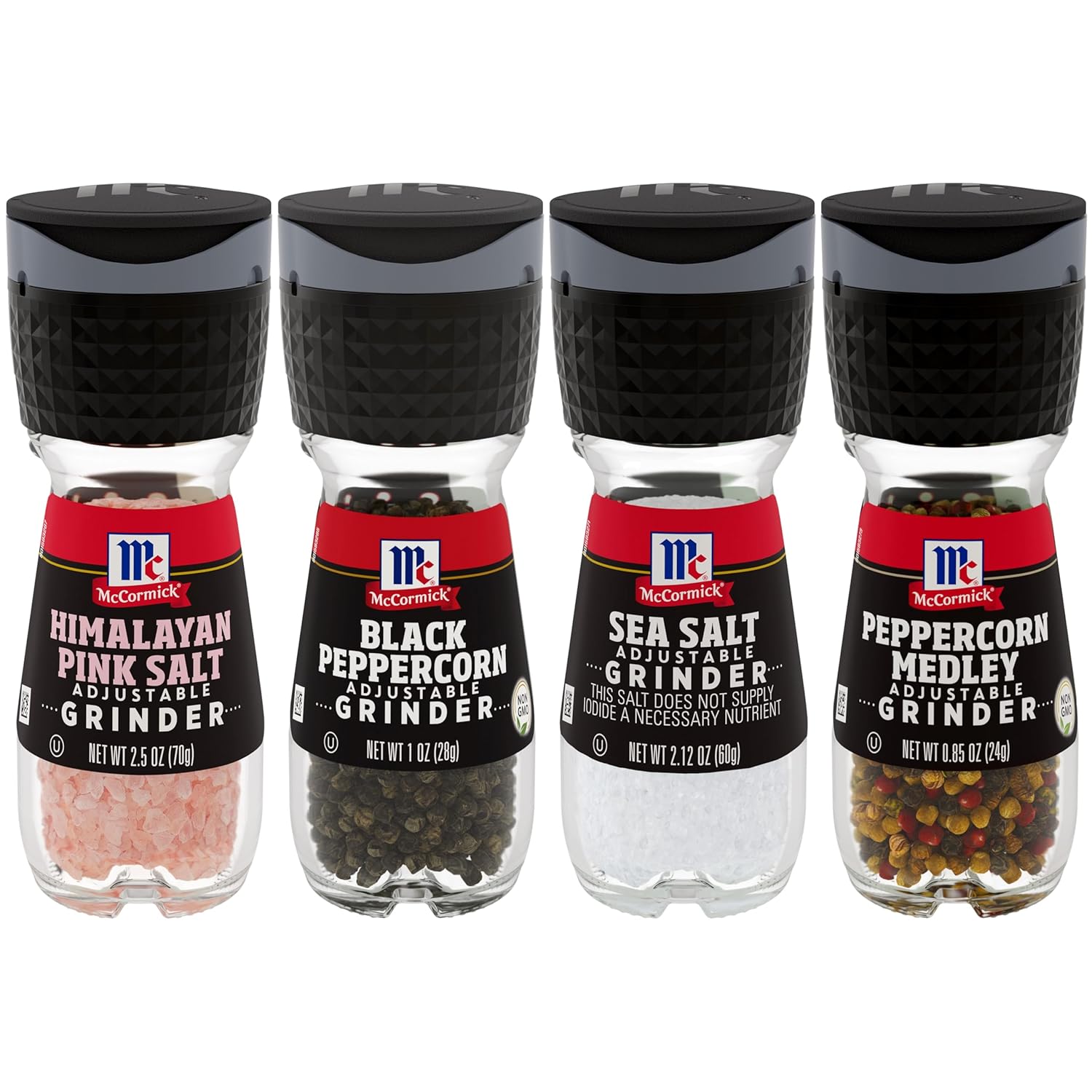 McCormick_Salt_&_Pepper_Grinder_Variety_Pack,_Himalayan_Pink_Salt,_Sea_Salt,_Black_Peppercorn_&_Peppercorn_Medley,_6.47_oz