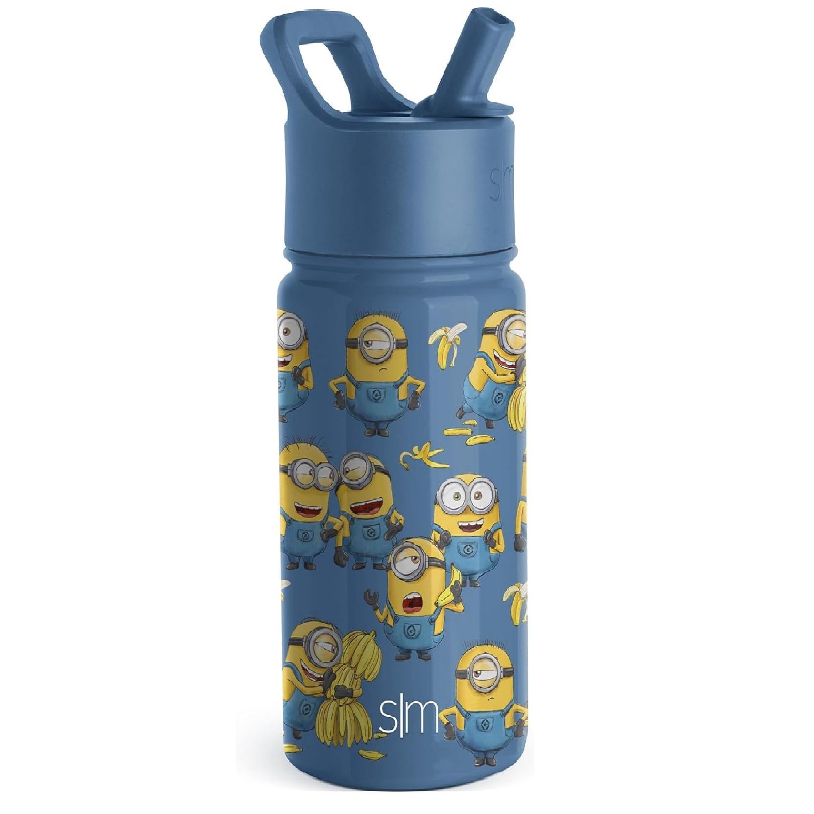 Simple_Modern_Minions_Kids_Water_Bottle_with_Straw_Lid_|_Reusable_Insulated_Stainless_Steel_Cup_for_Toddlers,_School_|_Summit_Collection_|_14oz,_Minions_Unite_Drinkware_Flasks_Bottled_Tumbler_Mug_Portable_Leakproof