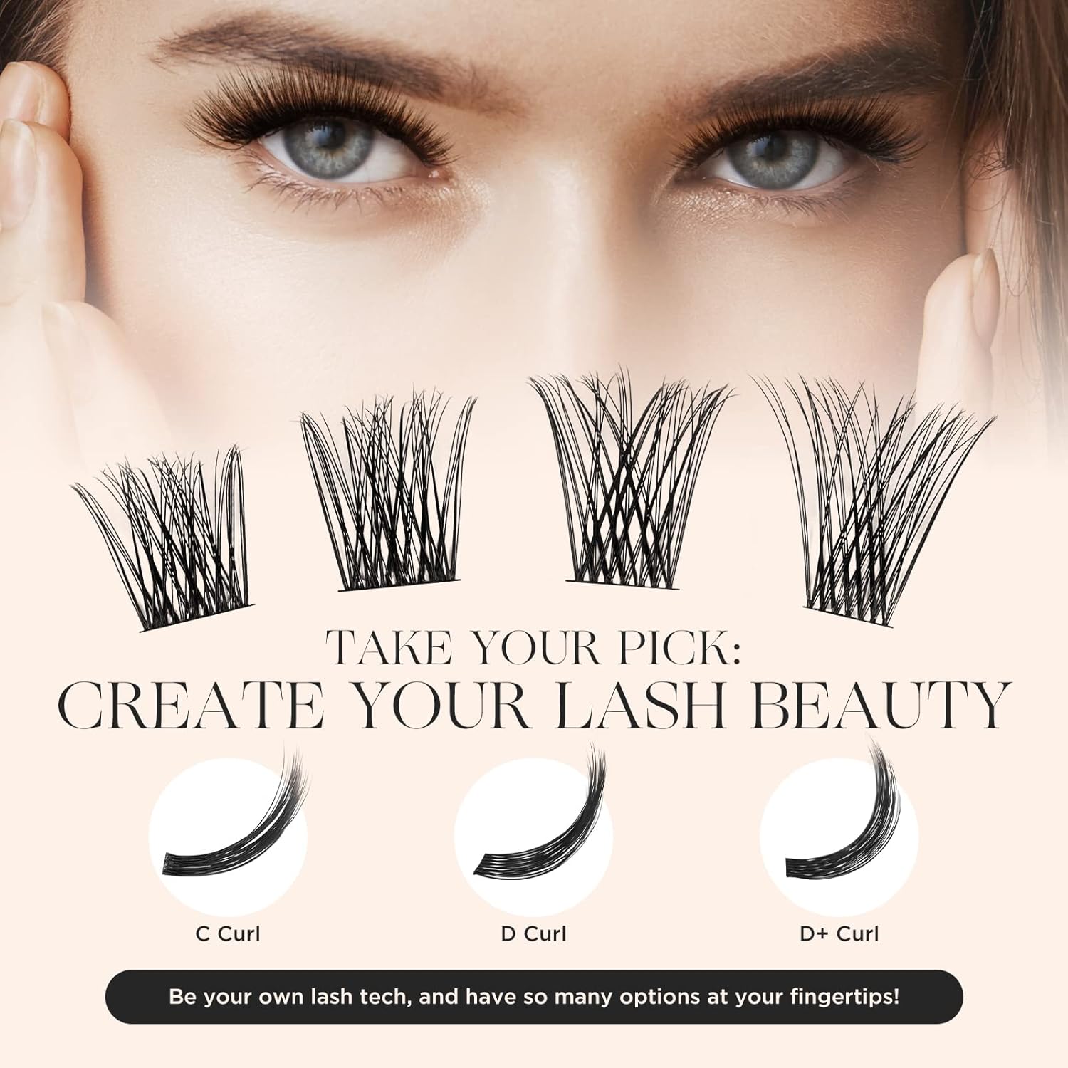 LASHVIEW_Lash_Clusters,_144_Pcs_Cluster_Lashes,_DIY_Cluster_Eyelash_Extensions_Mega_Volume_Reusable_Individual_Lashes_Cluster_Volume_Look_Super_Thin_Band_&_Soft(Volume,C-10-16mix)_Lightweight_Makeup_Salon_Cosmetic_Eyelashes_Extensions