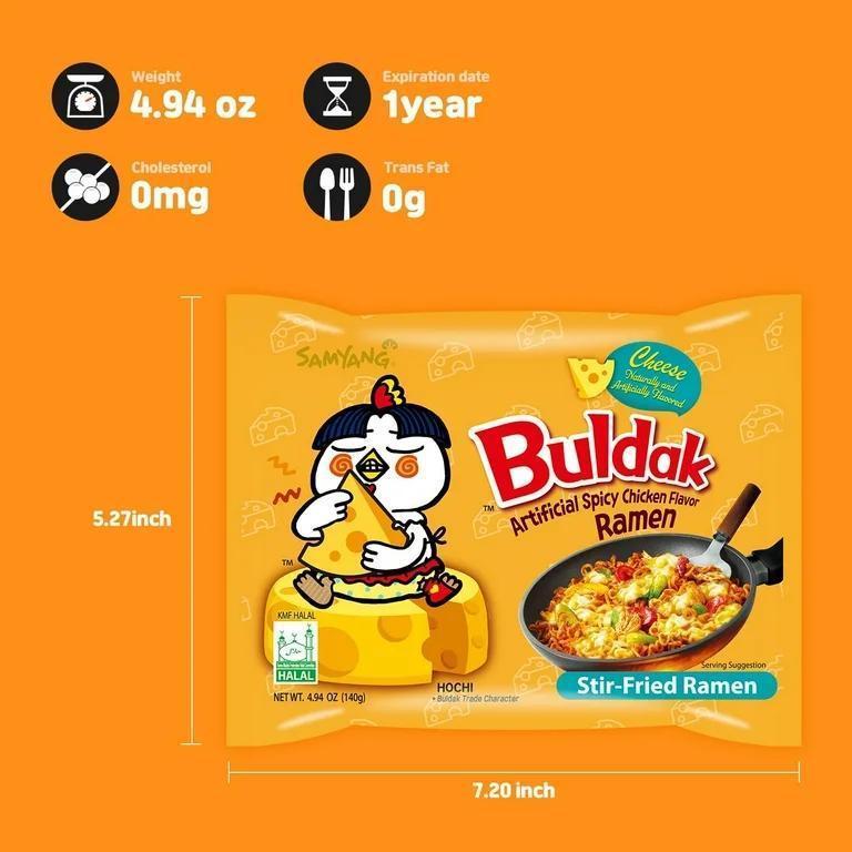 Samyang_Ramen_Korean_Noodles_Hot_/_Mild_/_Stir_Fries_/_Soups_Food_Cheese