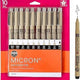 Black - 1 Count (Pack of 10) - Ink Pen Set