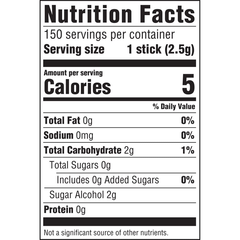 EXTRA_Polar_Ice_Sugarfree_Gum,_15_Sticks_(Pack_of_10)