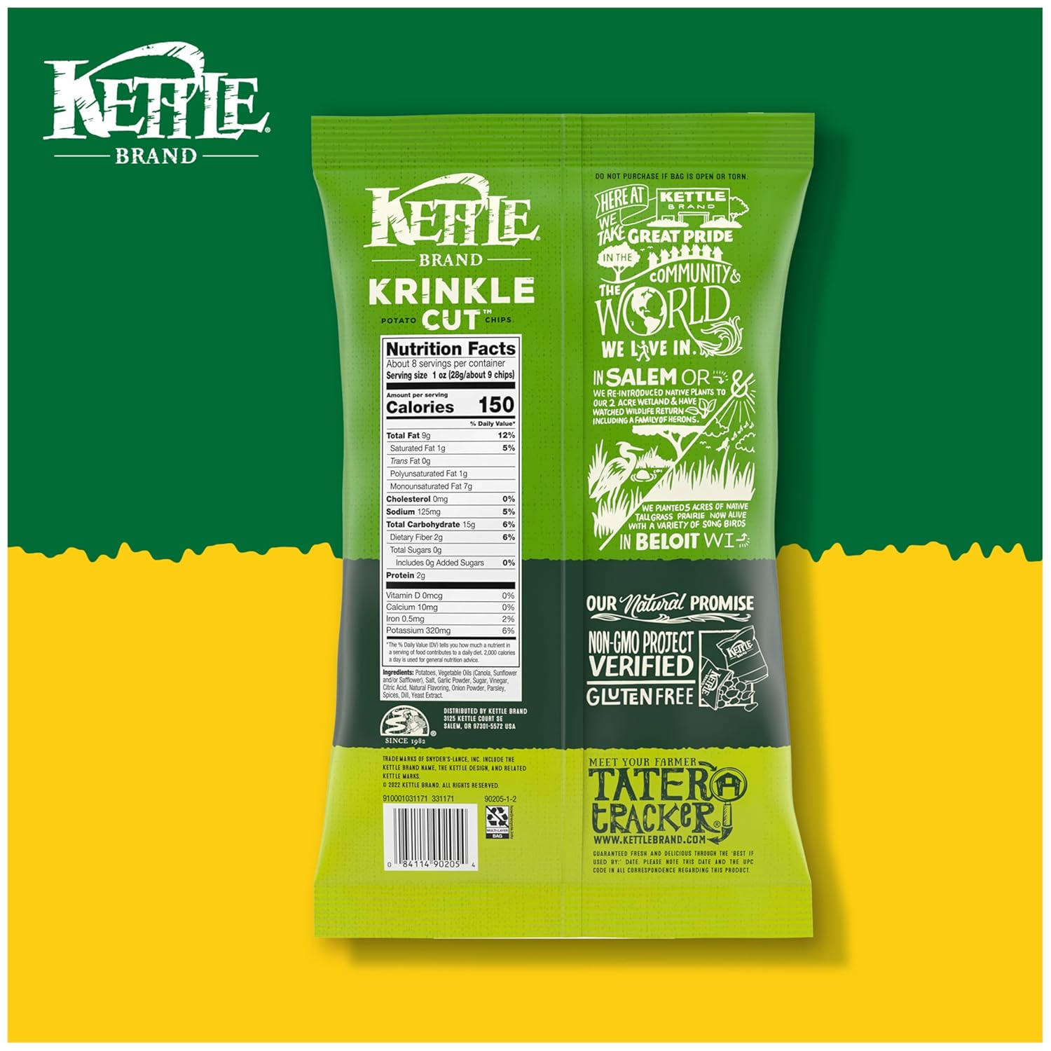 Kettle_Brand_Potato_Chips_Krinkle_Cut_Dill_Pickle,_7.5_Oz