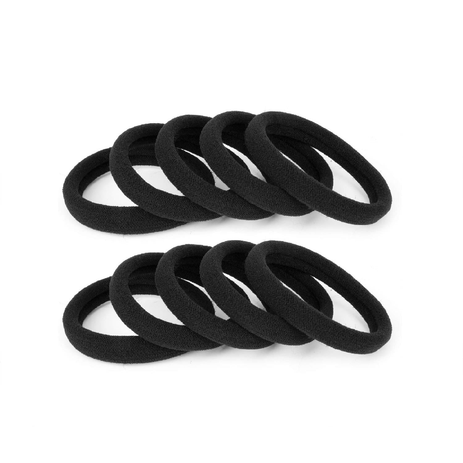 100PCS_Large_Cotton_Seamless_Ponytail_Holders_-_Hair_Elastics_for_Thick,_Heavy_and_Curly_Hair_(2_Inch_Diameter)_by_BAOLI