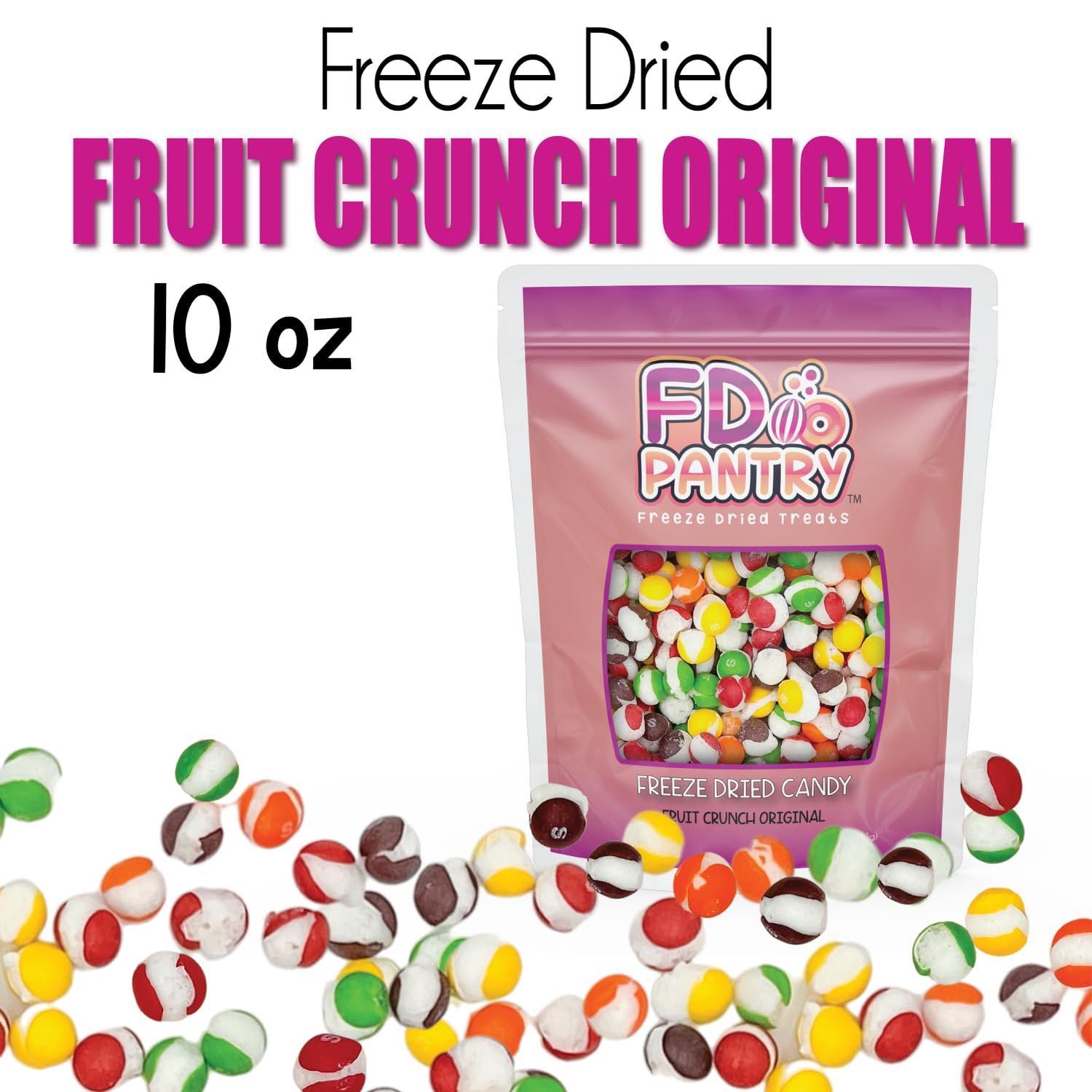 Fruit_Crunch_Various_Flavors_Rainbow_-_Freeze_Dried_Candy_10_oz_-_Assorted_Fruit_Flavors_Large_Pouch_-_Ideal_Gift_Snack_Treat