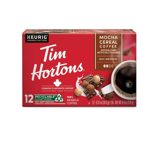 Tim_Hortons_Mocha_Cereal_Flavored_Coffee,_Single-Serve_K-Cup_Pods_Compatible_with_Keurig_Brewers,_12ct_K-Cups