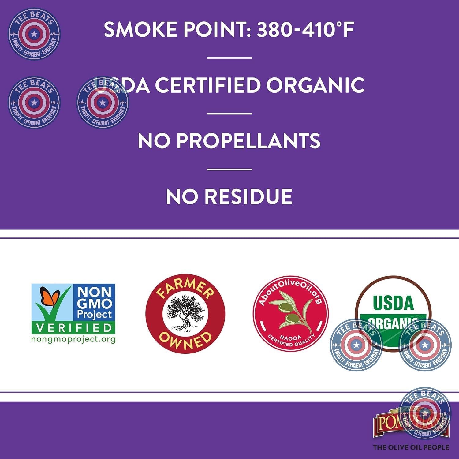 Pompeian_USDA_Certified_Organic_Extra_Virgin_Olive_Oil_Non-Stick_Cooking_Spray,_No_Propellants,_5_Fl_Oz